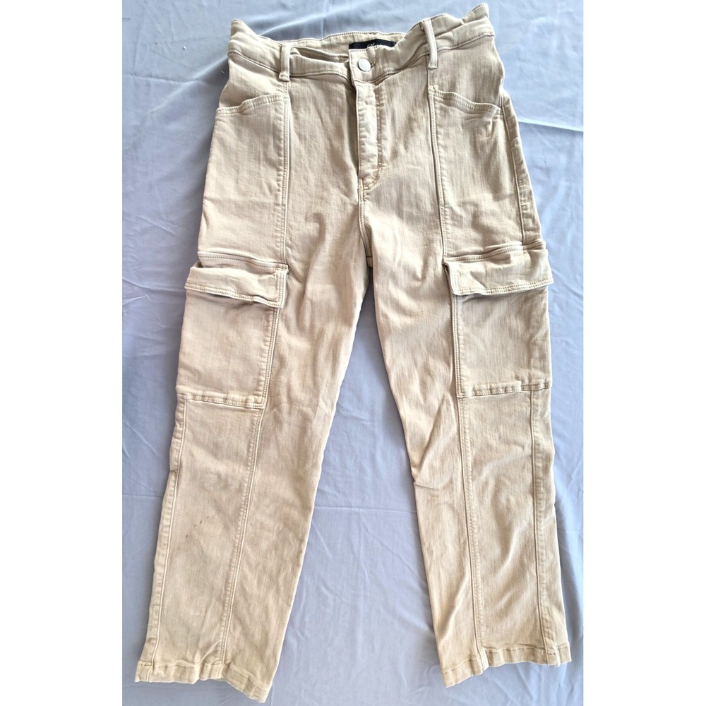 Mavi Cargo Pants Pockets Beige Neutral Chunky Utility Army Quiet Lux Old Money
